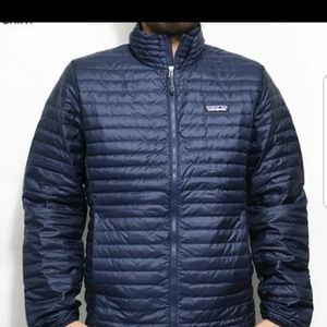Men's packable down shirt